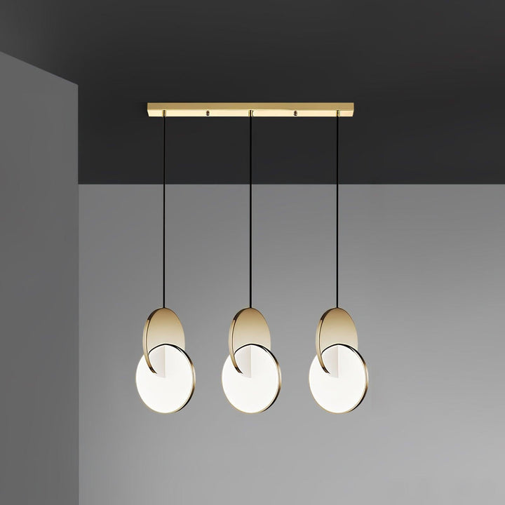 Lampa wisząca Double Disk