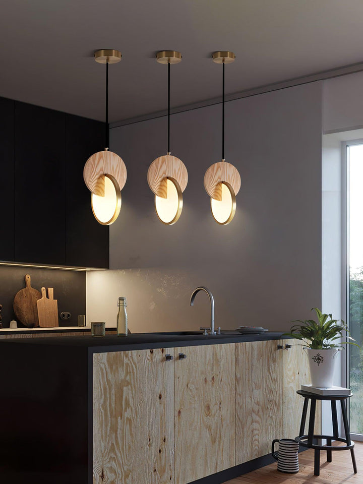 Lampa wisząca Double Disk