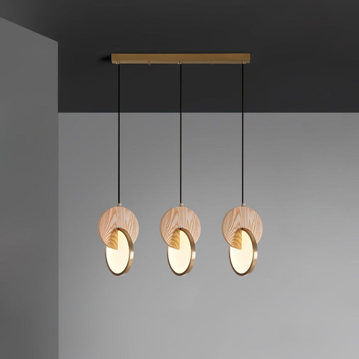 Lampa wisząca Double Disk