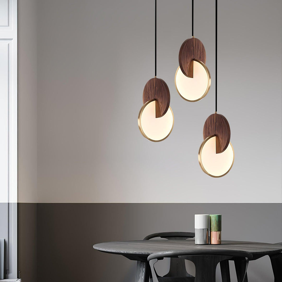Lampa wisząca Double Disk