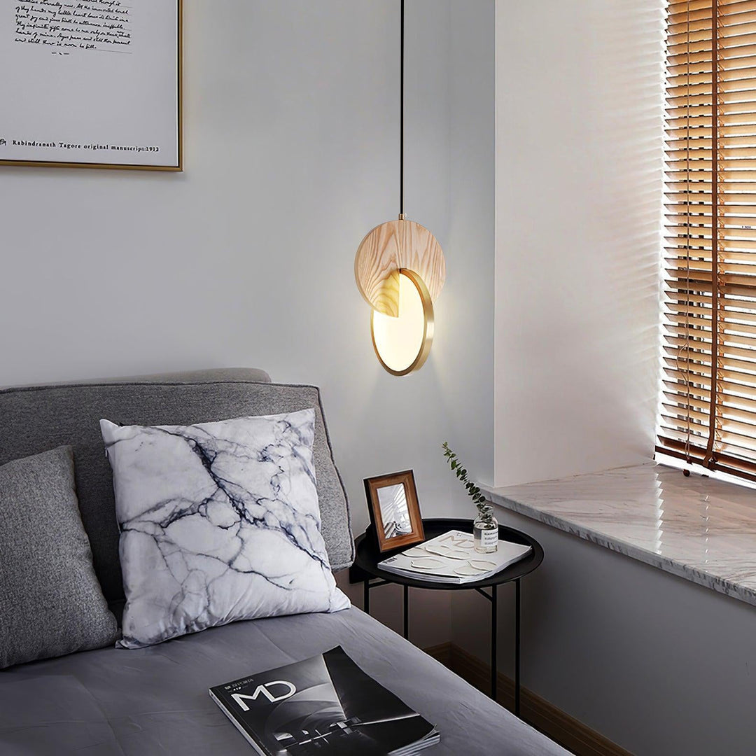 Lampa wisząca Double Disk