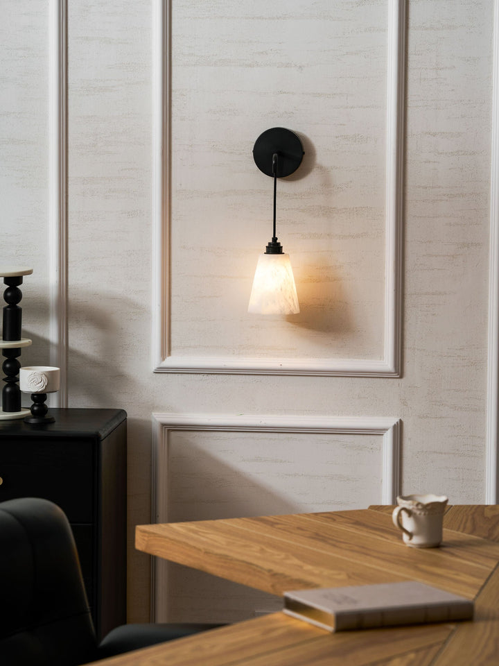 Lampa Ścienna Droplet Alabaster