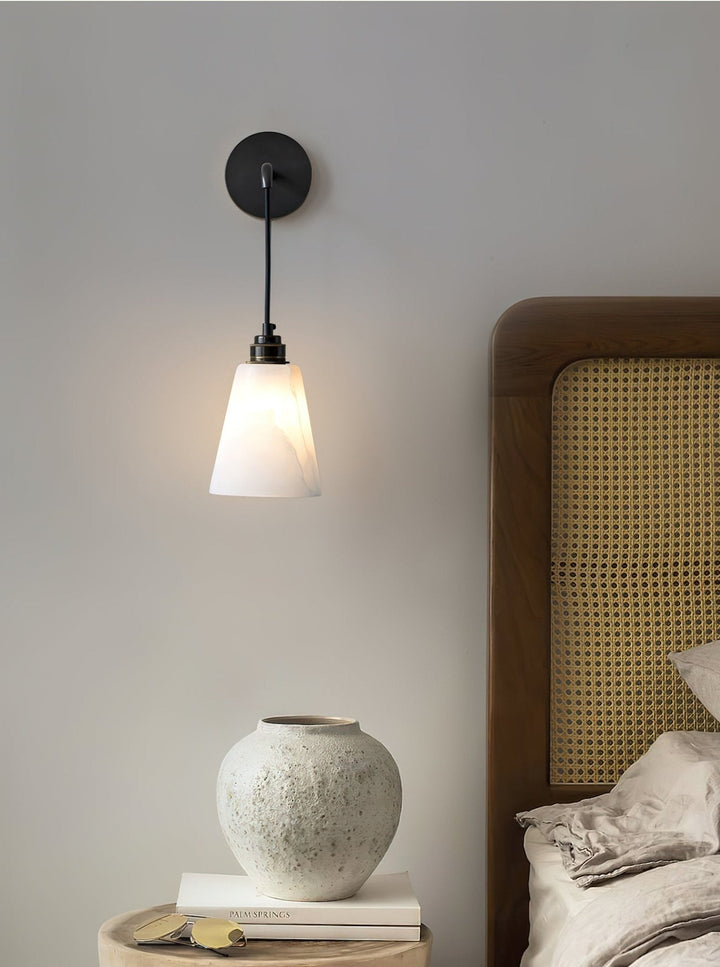 Lampa Ścienna Droplet Alabaster