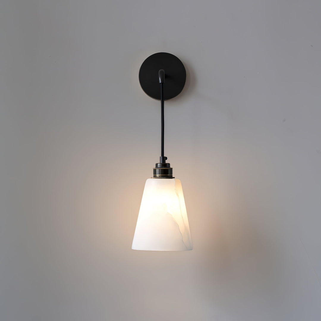 Lampa Ścienna Droplet Alabaster