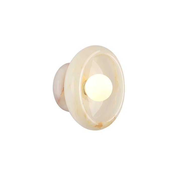 Kinkiet Ścienny Eclipse Jade Alabaster