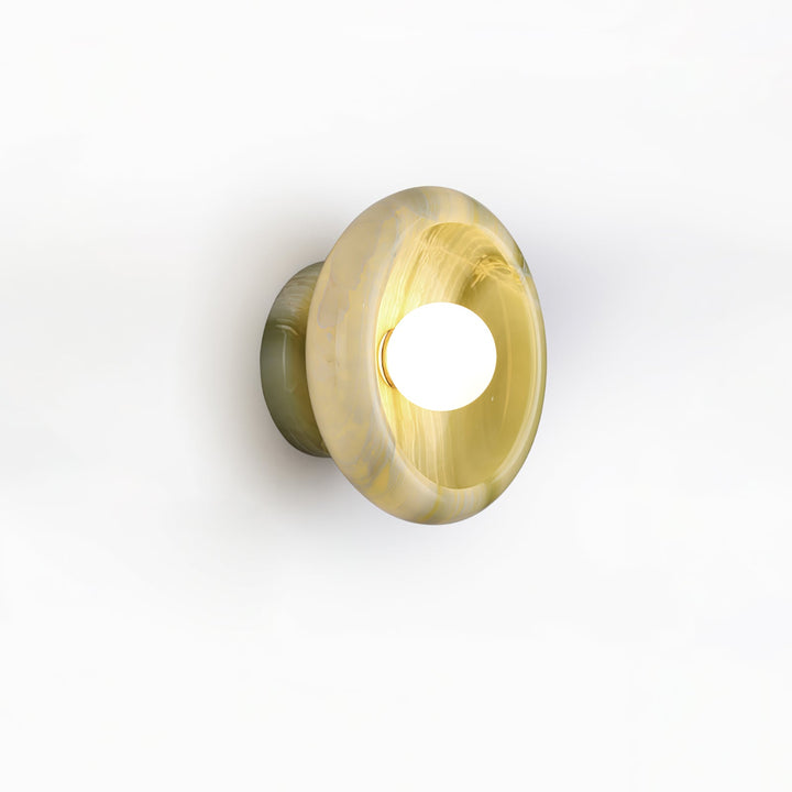 Kinkiet Ścienny Eclipse Jade Alabaster