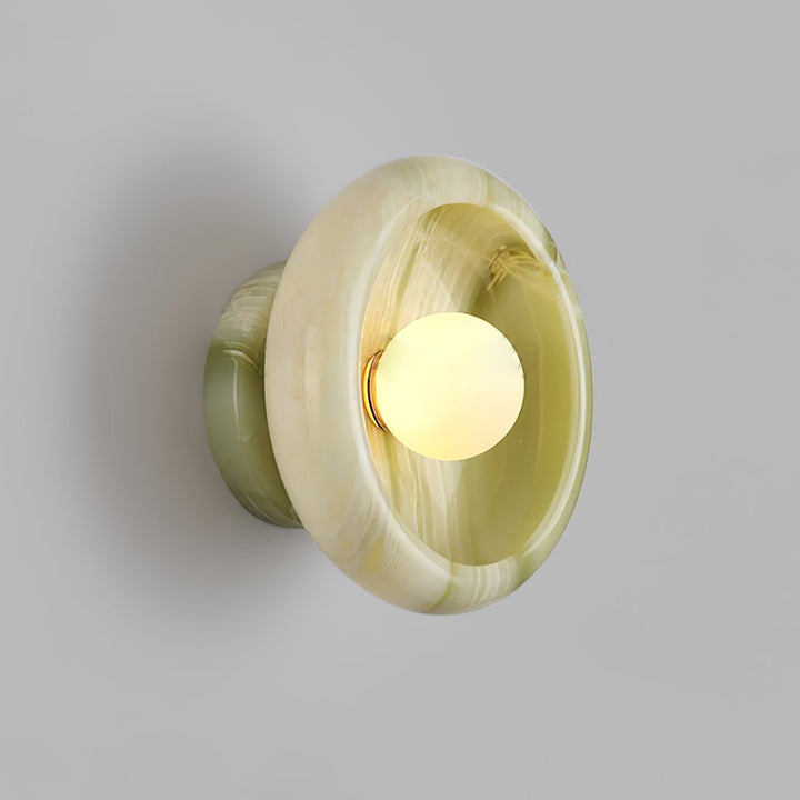 Kinkiet Ścienny Eclipse Jade Alabaster