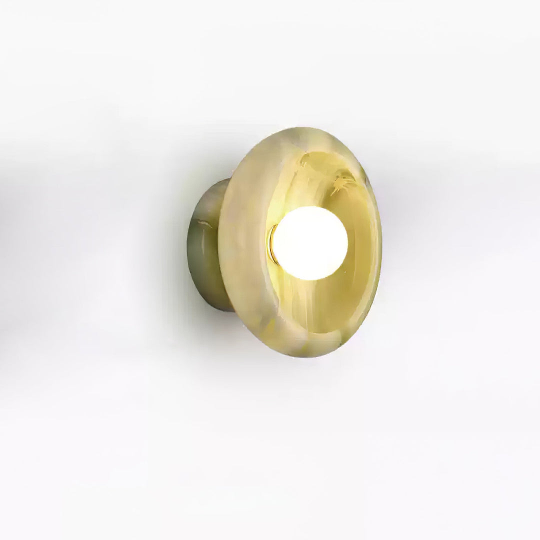 Kinkiet Ścienny Eclipse Jade Alabaster