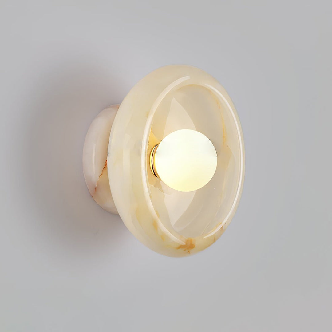 Kinkiet Ścienny Eclipse Jade Alabaster