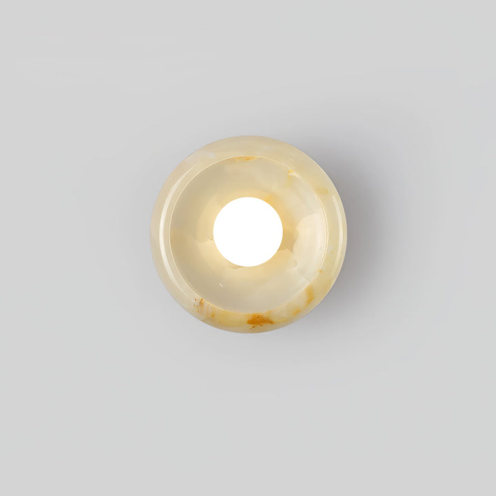 Kinkiet Ścienny Eclipse Jade Alabaster