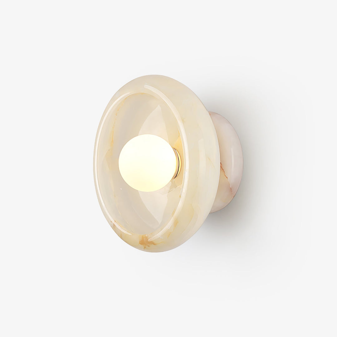 Kinkiet Ścienny Eclipse Jade Alabaster