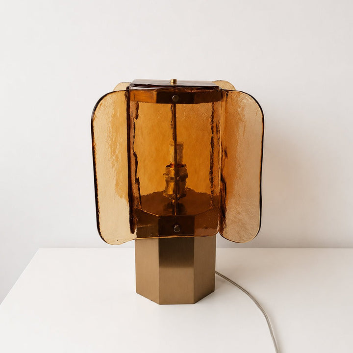 Lampa stołowa Aurelia z szklanym kloszem