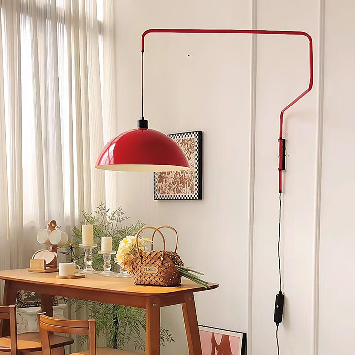 Lampa Ścienna Elio z wtyczką