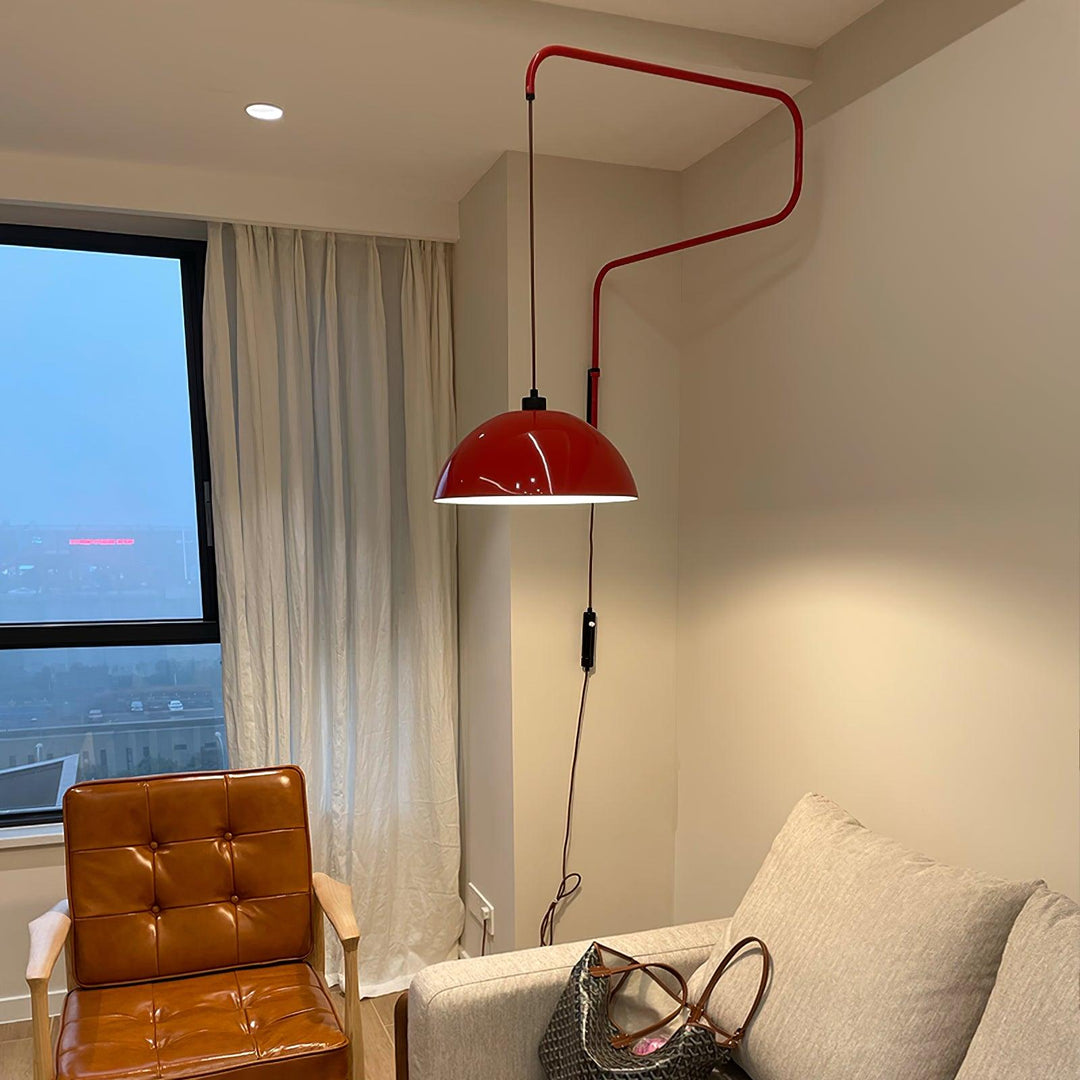 Lampa Ścienna Elio z wtyczką