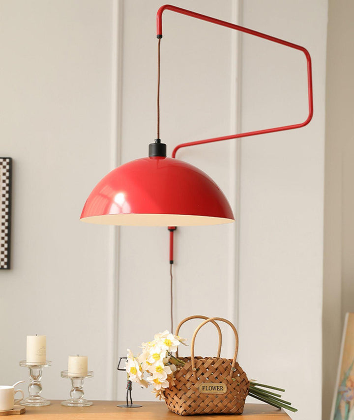 Lampa Ścienna Elio z wtyczką