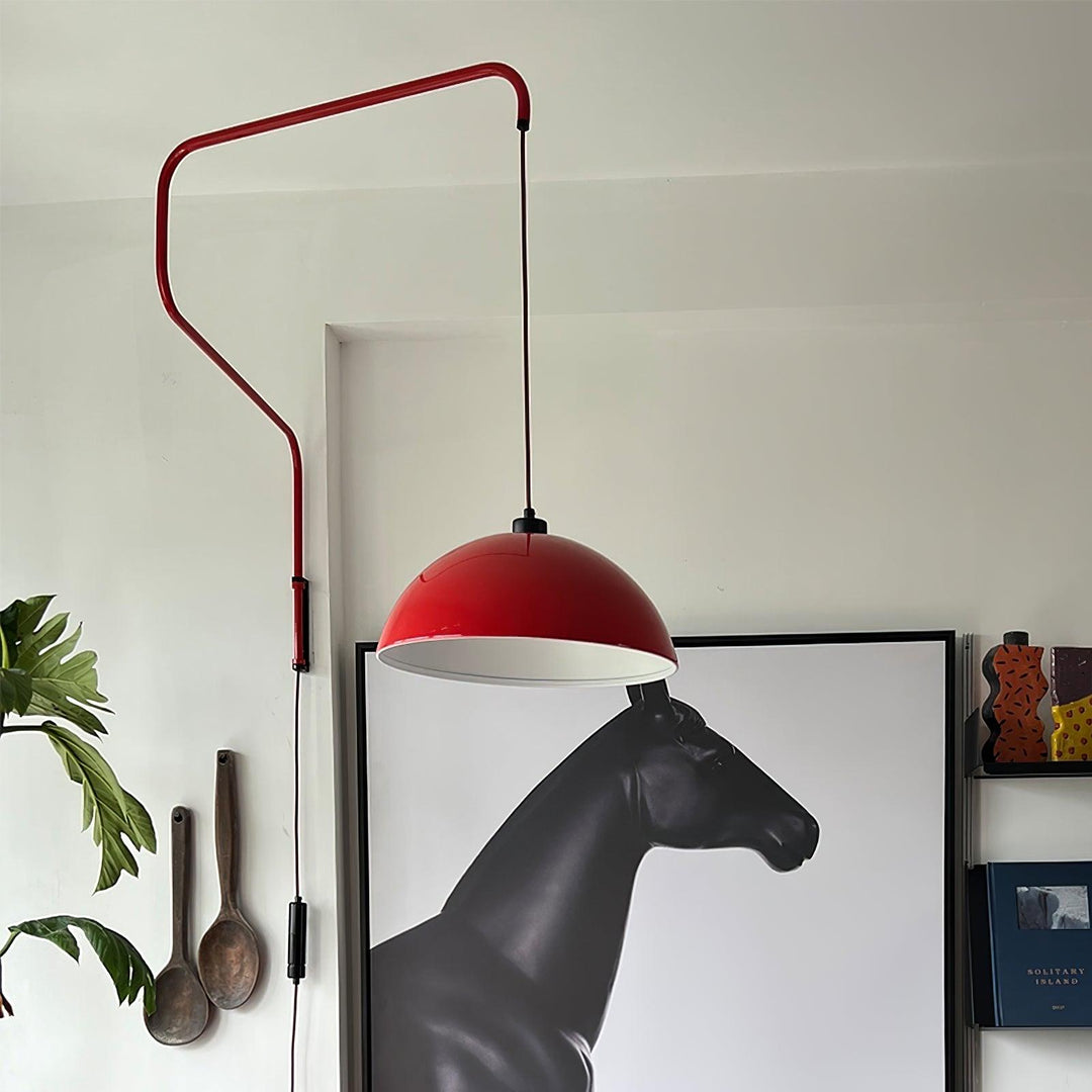 Lampa Ścienna Elio z wtyczką