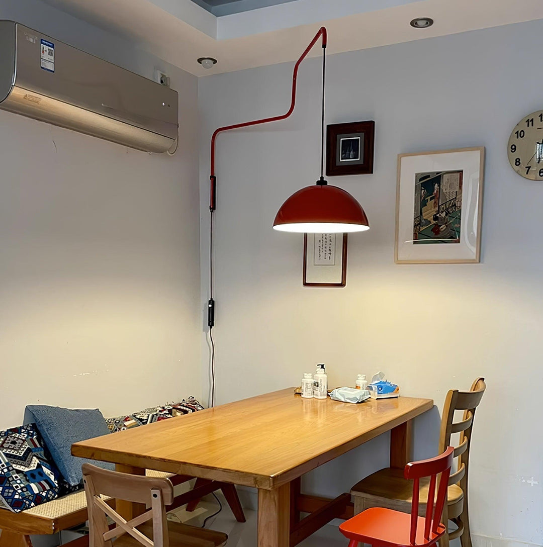 Lampa Ścienna Elio z wtyczką