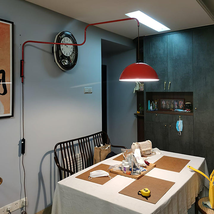 Lampa Ścienna Elio z wtyczką