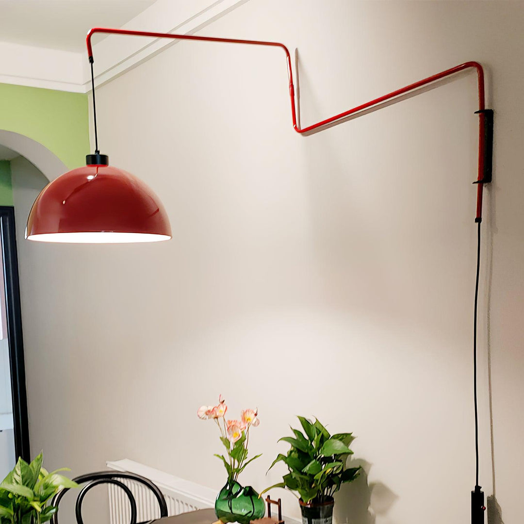 Lampa Ścienna Elio z wtyczką