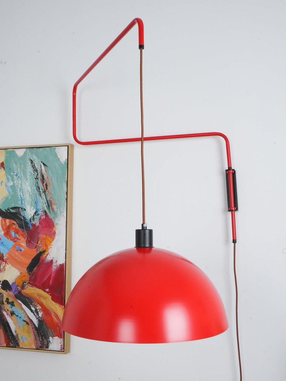 Lampa Ścienna Elio z wtyczką