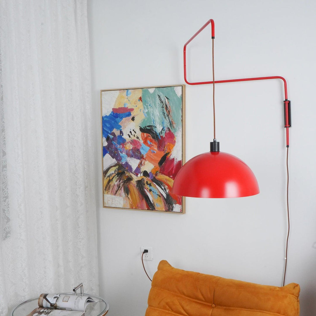 Lampa Ścienna Elio z wtyczką