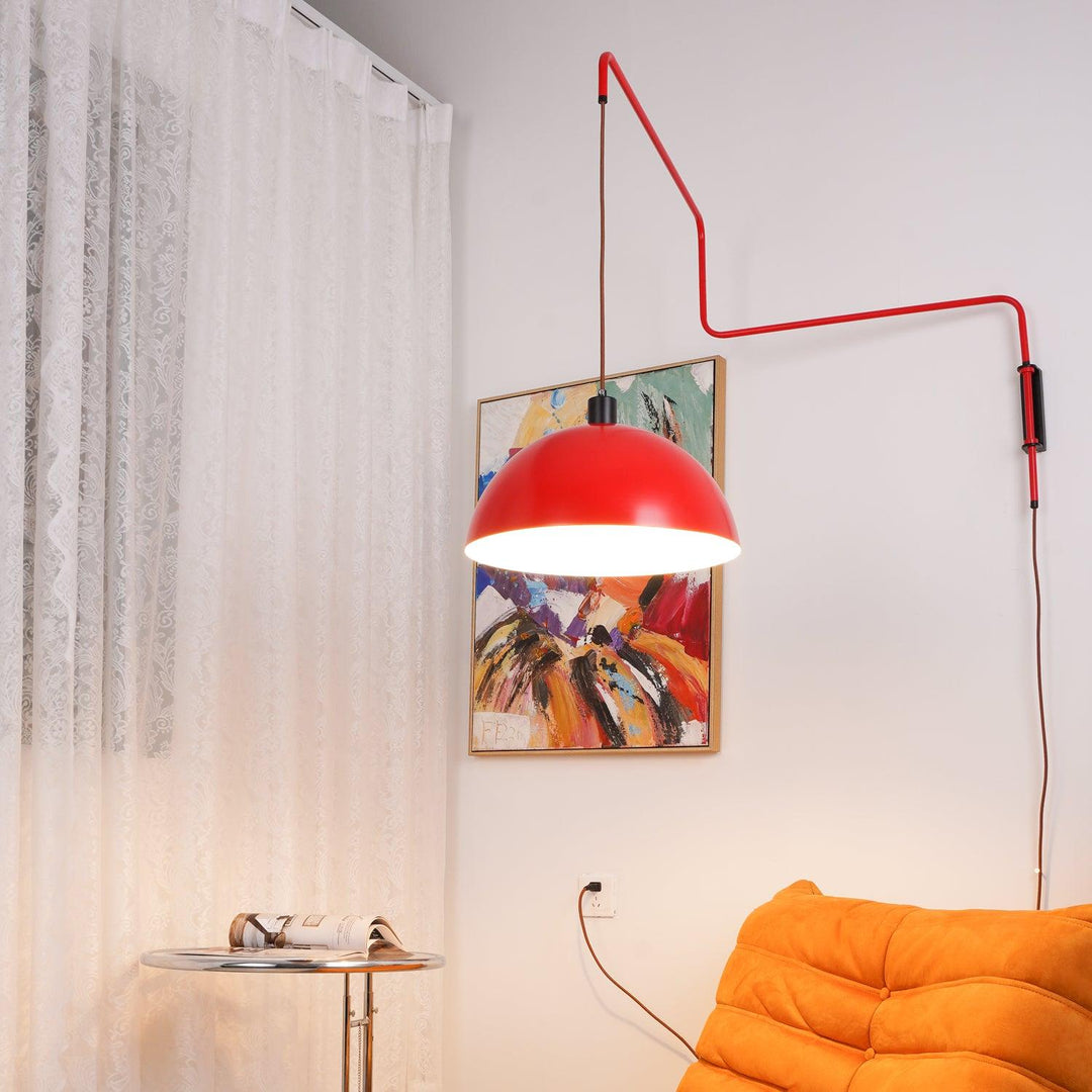 Lampa Ścienna Elio z wtyczką