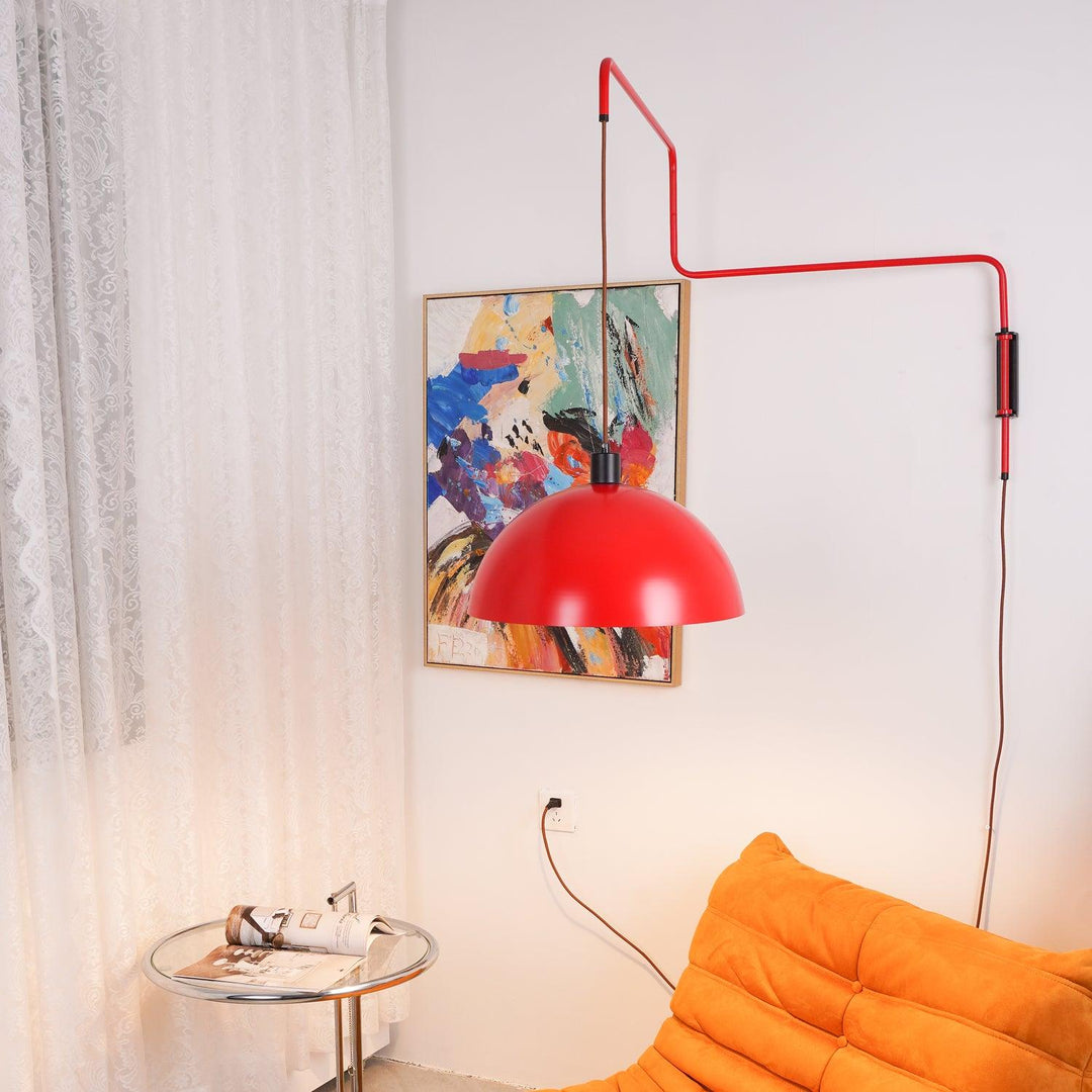 Lampa Ścienna Elio z wtyczką
