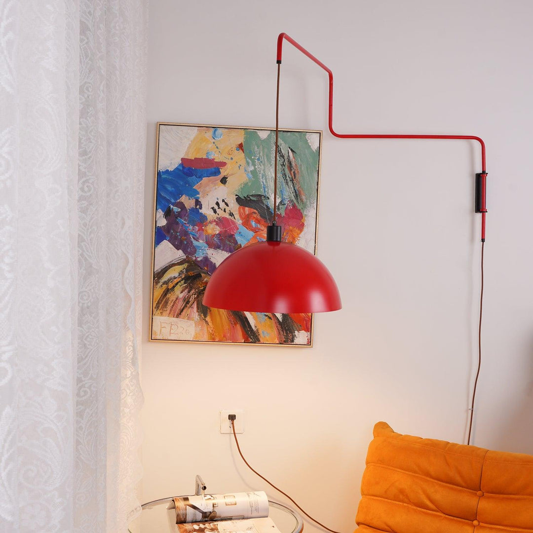 Lampa Ścienna Elio z wtyczką