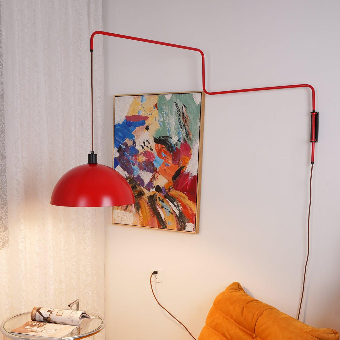 Lampa Ścienna Elio z wtyczką