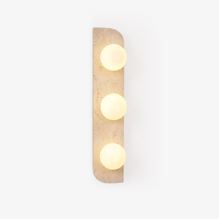 Elysian Lampa Ścienna z Trawertynu