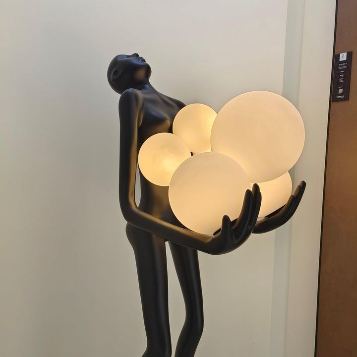 Lampa Podłogowa Rzeźba Embrace