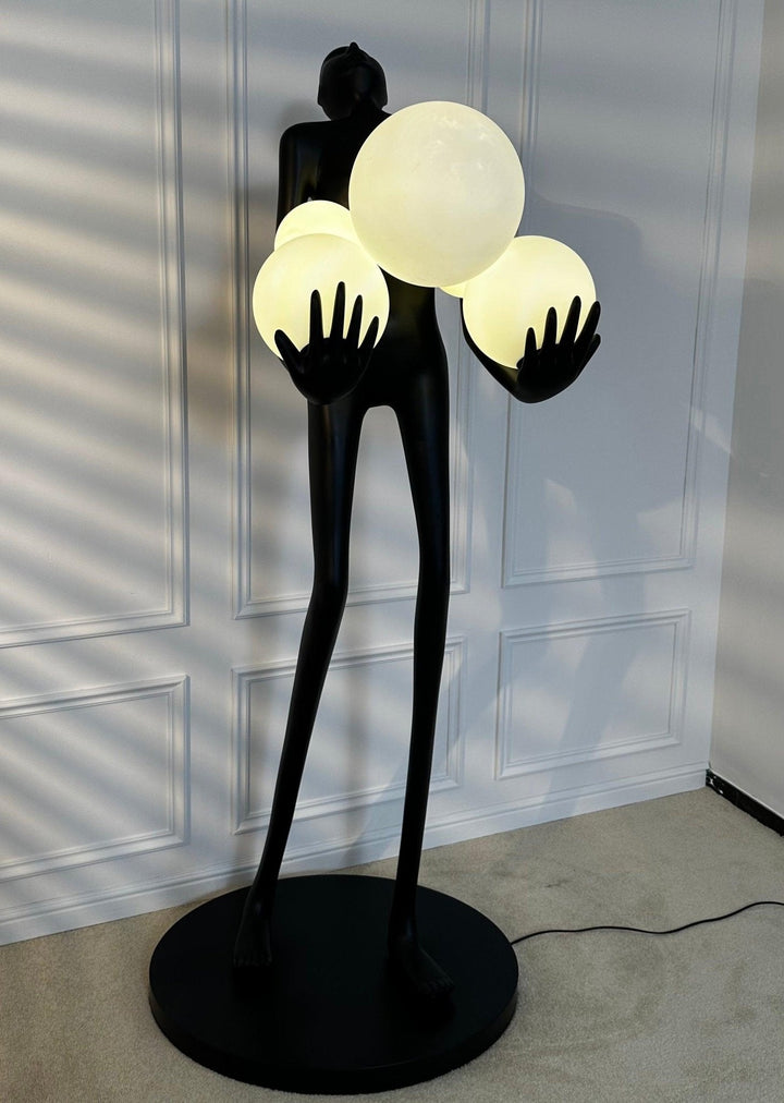 Lampa Podłogowa Rzeźba Embrace