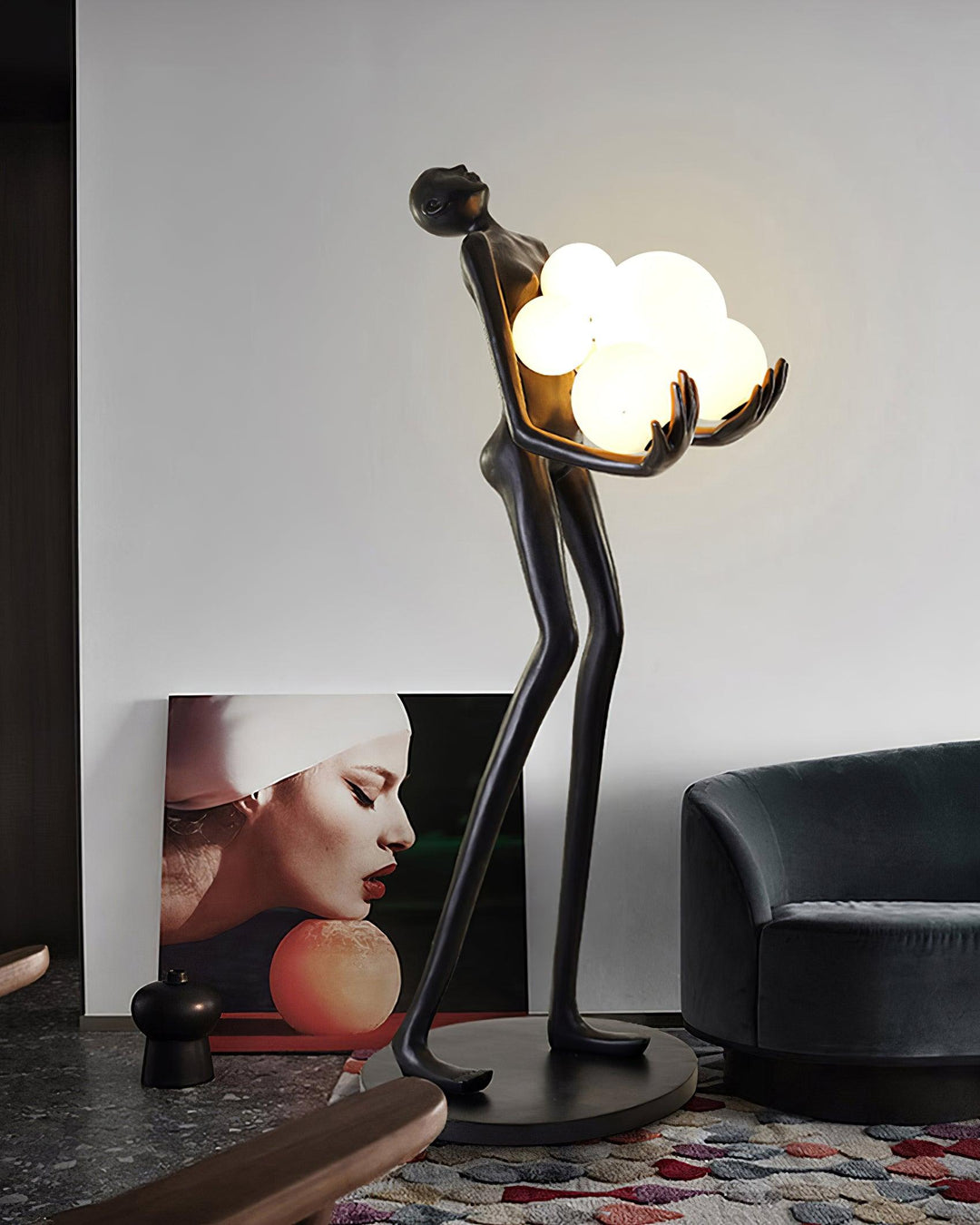 Lampa Podłogowa Rzeźba Embrace