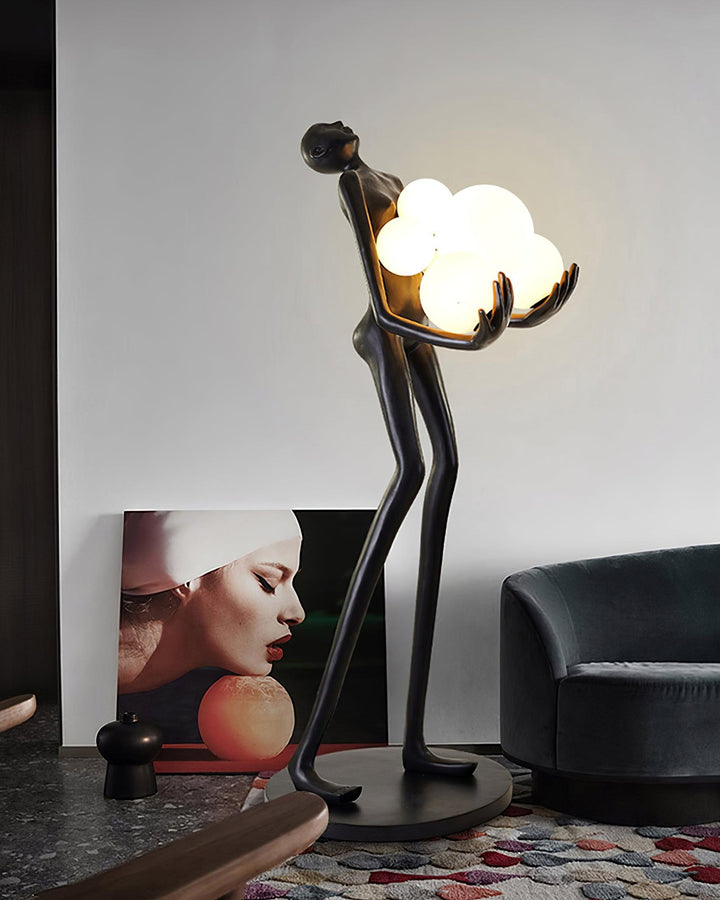 Lampa Podłogowa Rzeźba Embrace