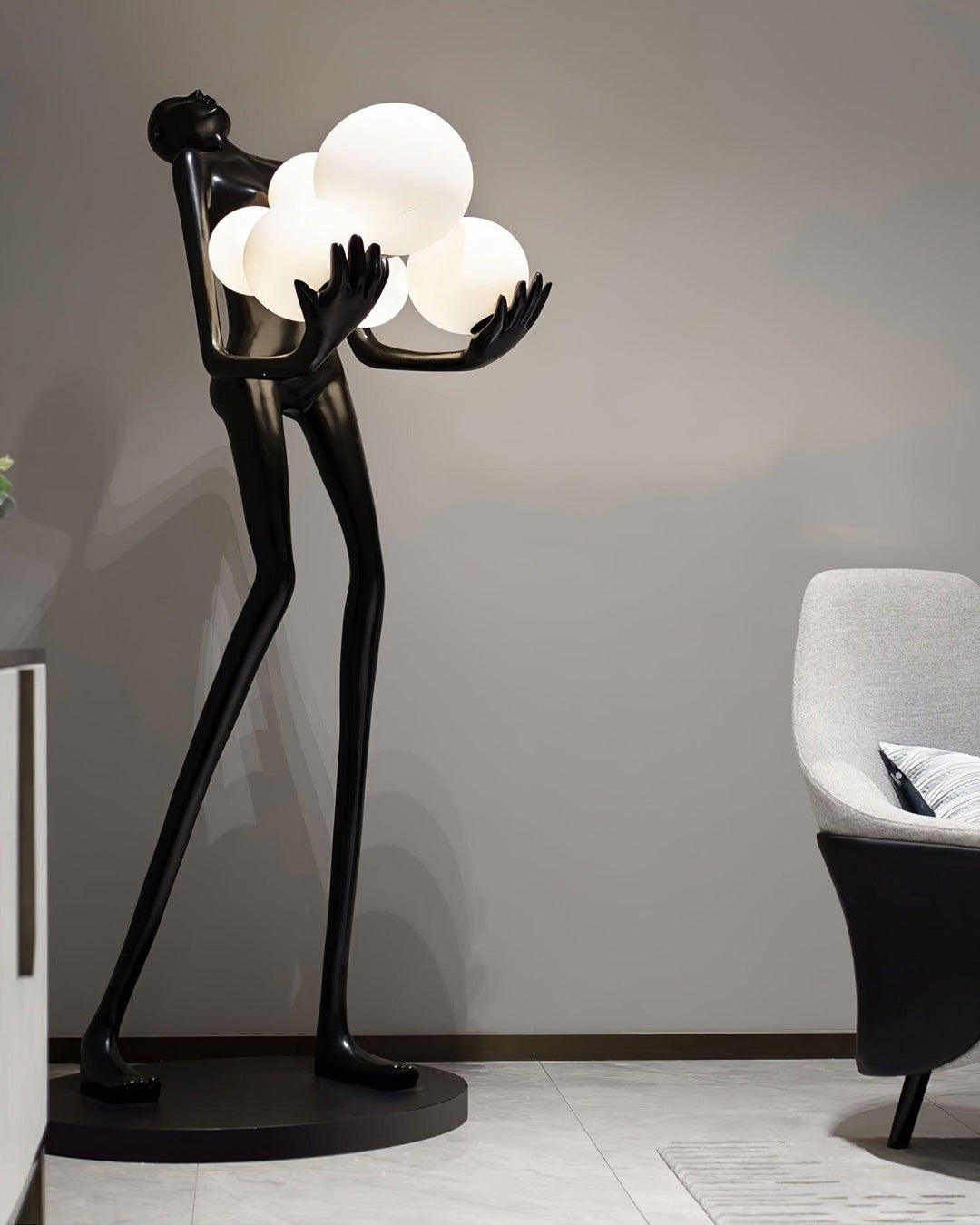 Lampa Podłogowa Rzeźba Embrace