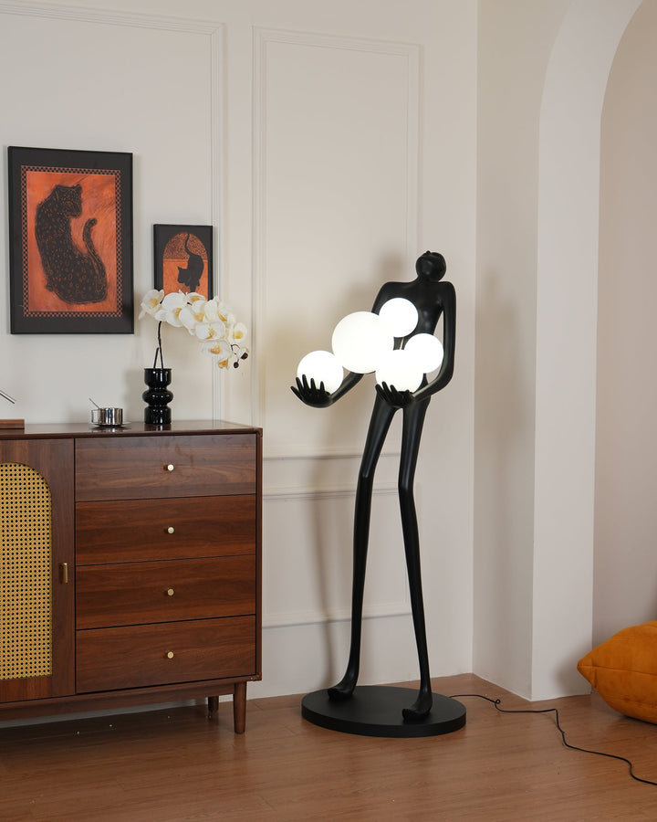 Lampa Podłogowa Rzeźba Embrace