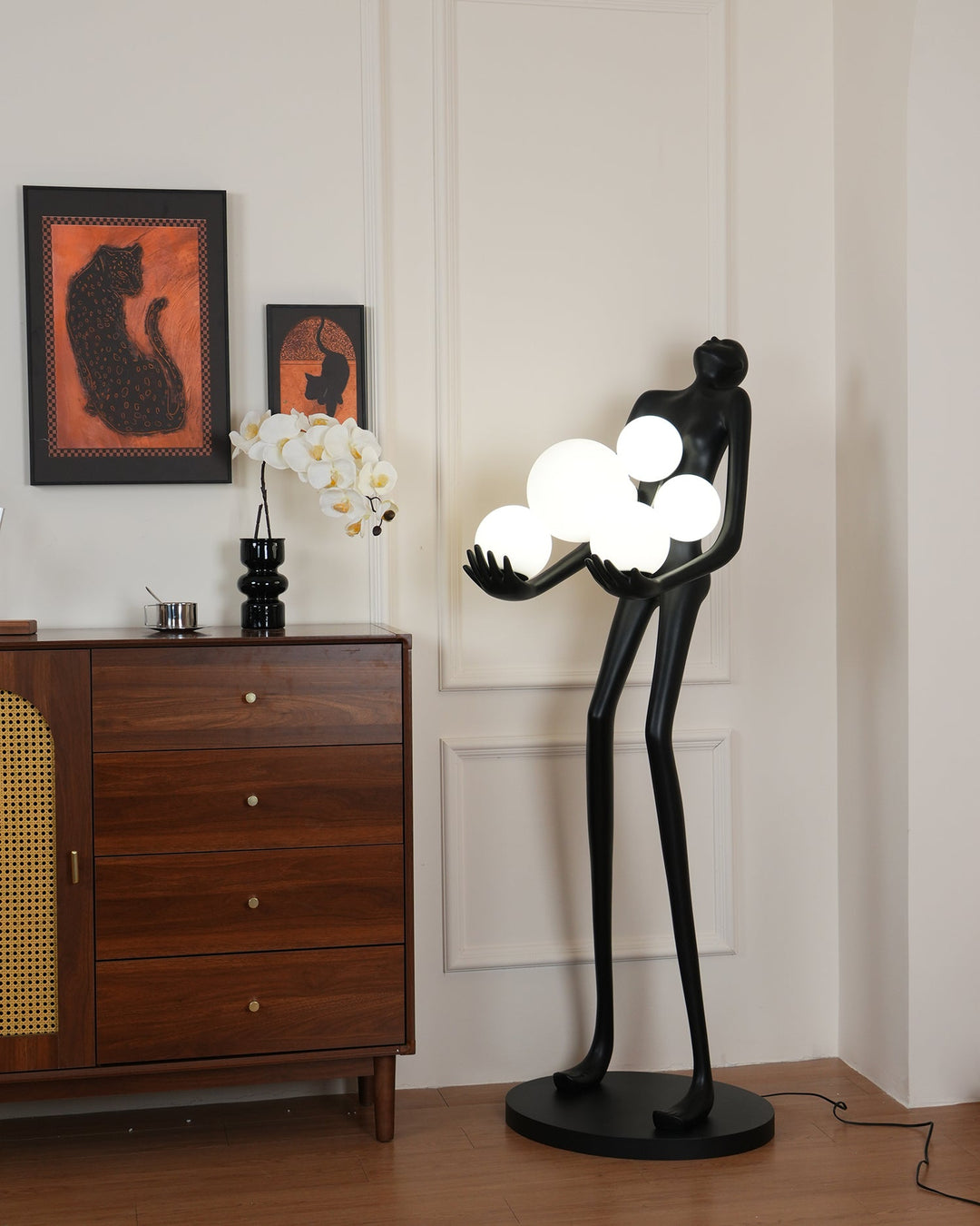 Lampa Podłogowa Rzeźba Embrace