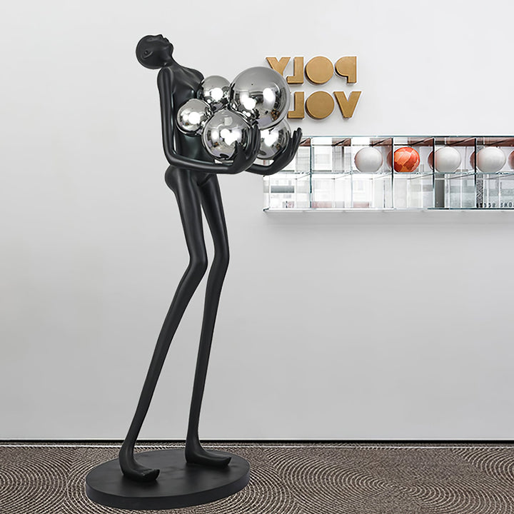 Lampa Podłogowa Rzeźba Embrace