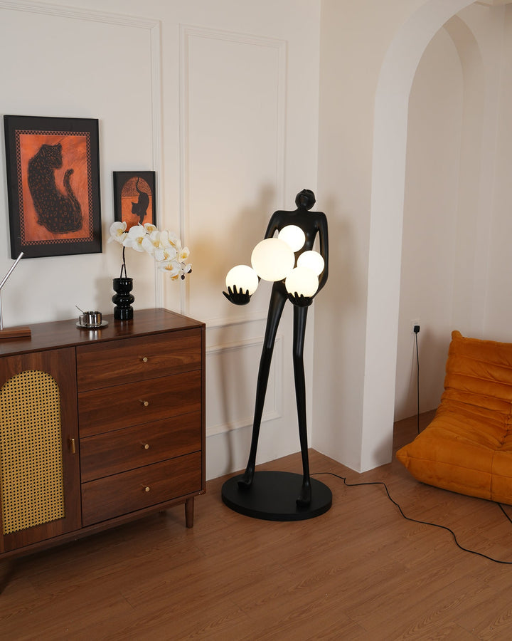 Lampa Podłogowa Rzeźba Embrace