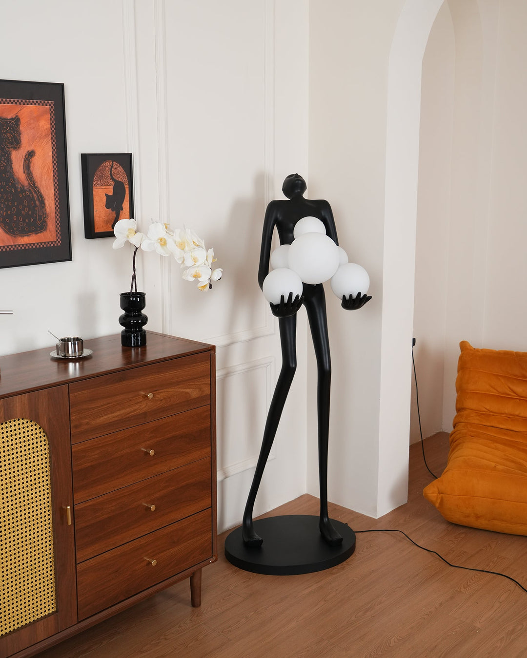 Lampa Podłogowa Rzeźba Embrace