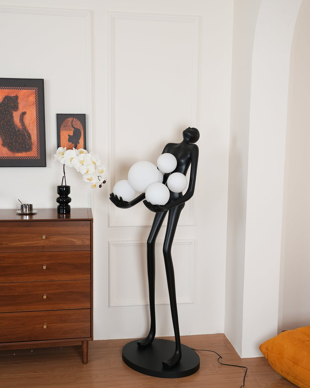 Lampa Podłogowa Rzeźba Embrace