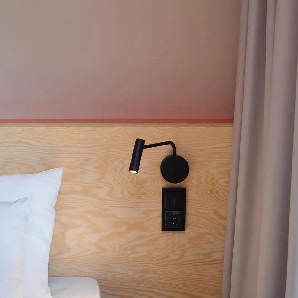 Minimalistyczna Lampa Ścienna LED w Kształcie Dysku