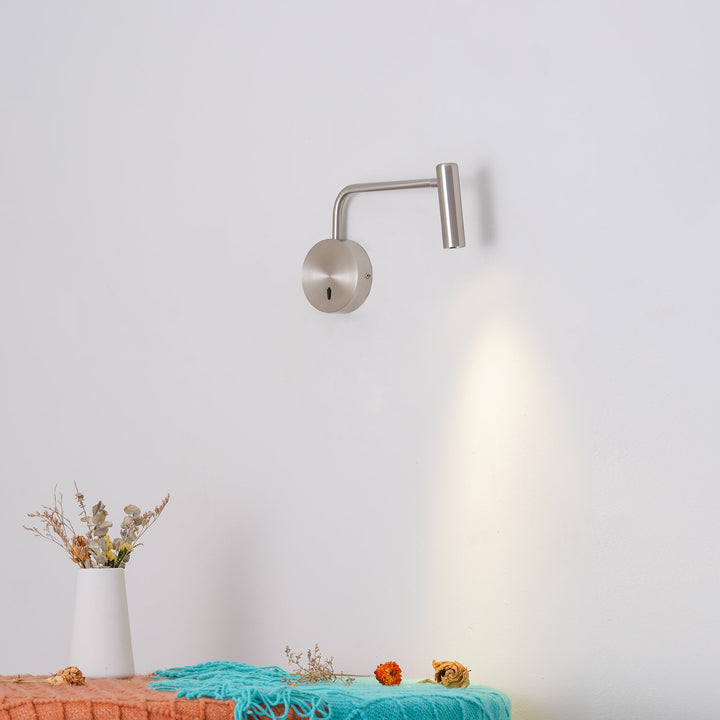 Minimalistyczna Lampa Ścienna LED w Kształcie Dysku