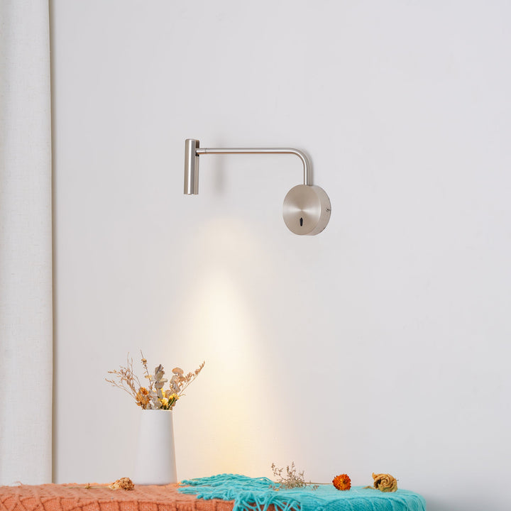 Minimalistyczna Lampa Ścienna LED w Kształcie Dysku