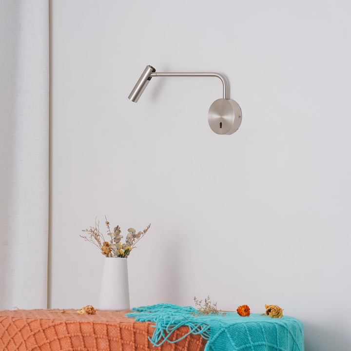Minimalistyczna Lampa Ścienna LED w Kształcie Dysku