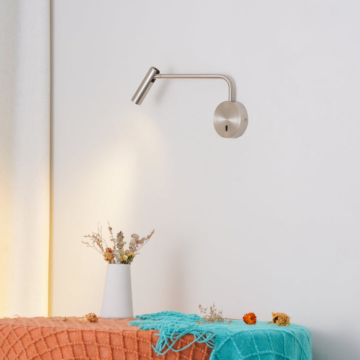 Minimalistyczna Lampa Ścienna LED w Kształcie Dysku
