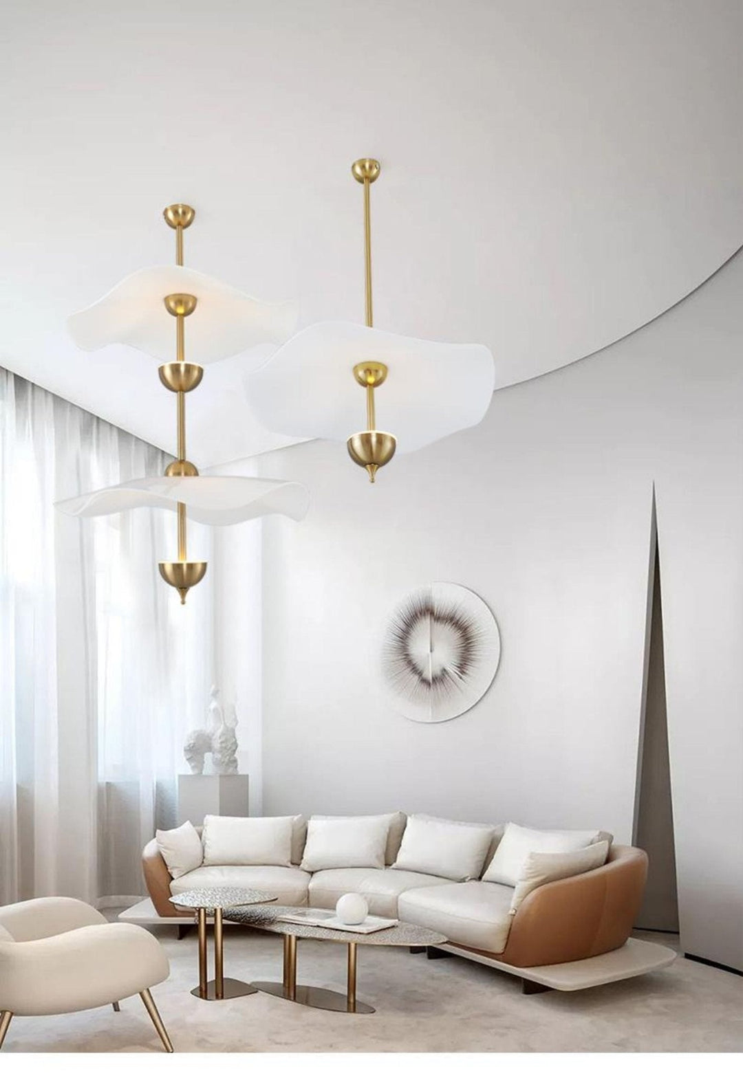 Lampa Wisząca Envolee Double Biscuit