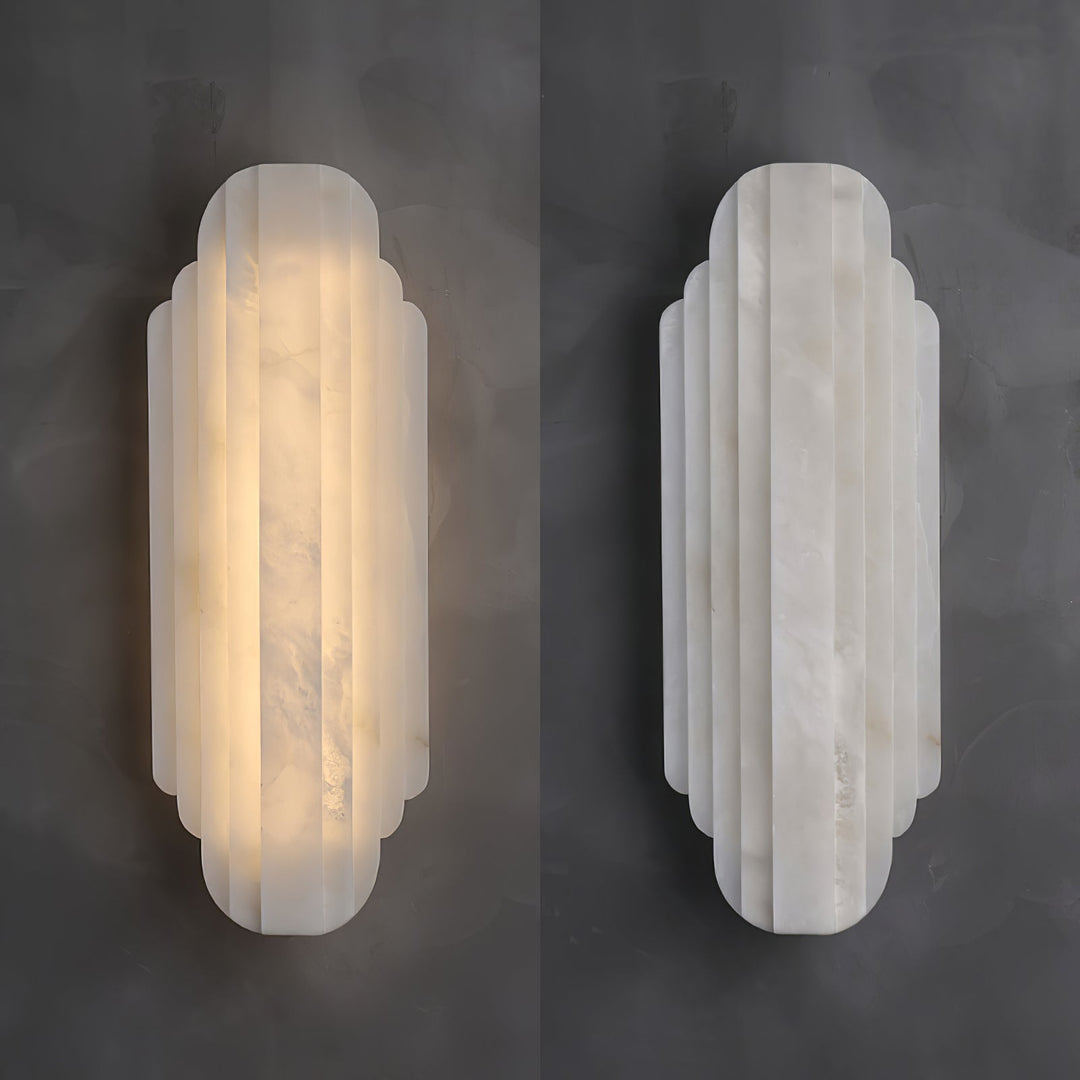 Kinkiet Estelle Alabaster