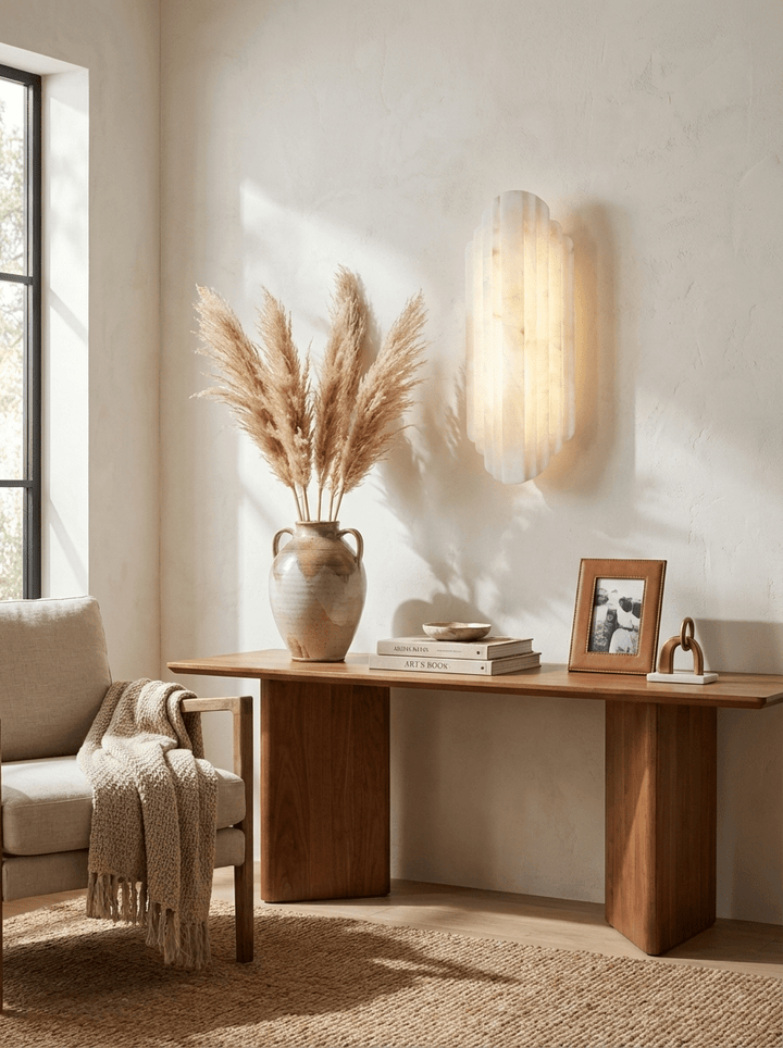 Kinkiet Estelle Alabaster