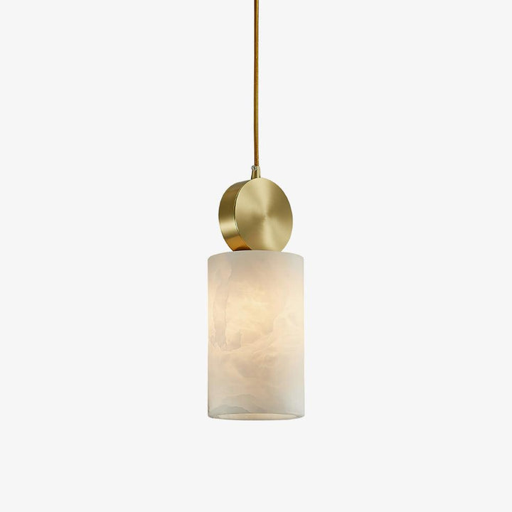 Etruska Lampa Wisząca z Alabastru